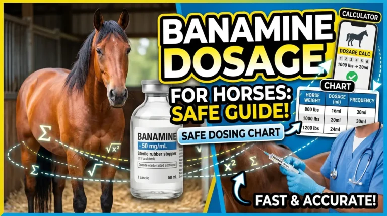 Banamine Dosage For Horses