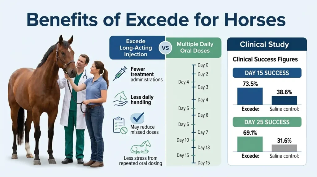 Benefits of Excede Over Other Antibiotics