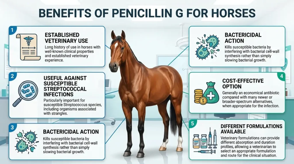 Benefits of Penicillin G for Horses