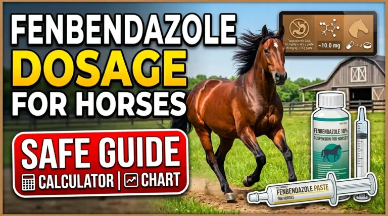 Fenbendazole Dosage For Horses