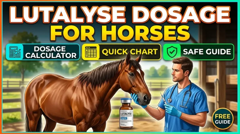 Lutalyse Dosage for Horses