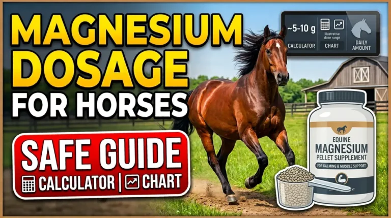Magnesium Dosage For Horses