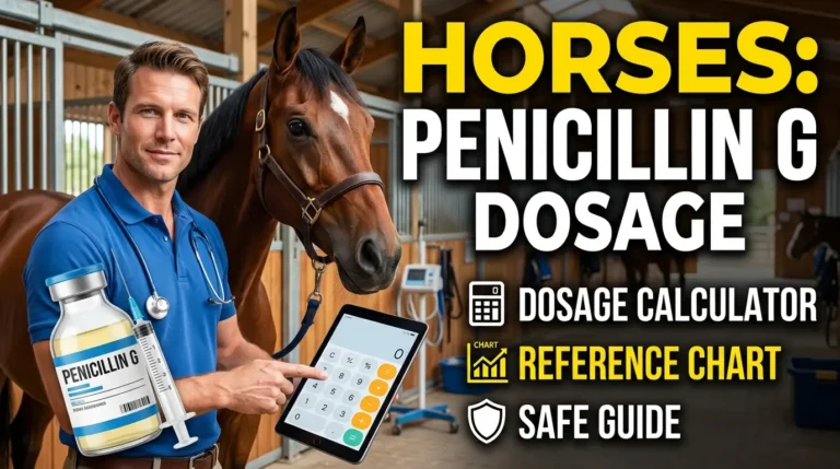 Penicillin G Dosage For Horses
