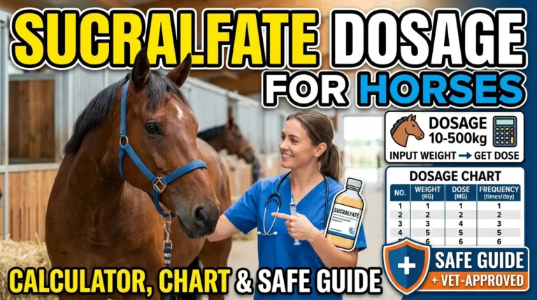 Sucralfate Dosage For Horses