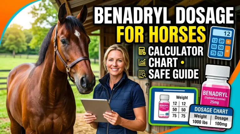 Benadryl Dosage For Horses