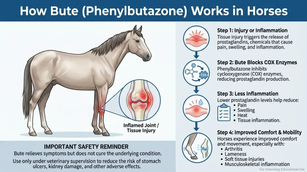 How Bute Works in Horses