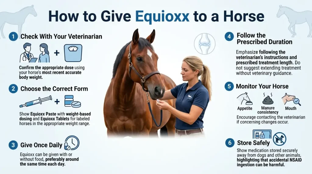 How to Give Equioxx to a Horse