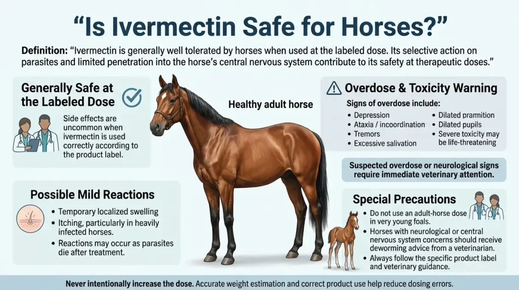 Is Ivermectin Safe for Horses (Side Effects & Overdose)