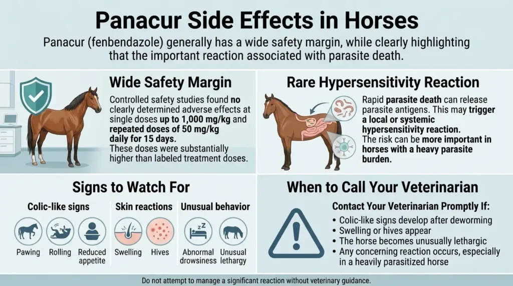 Panacur Dosage For Horses: Calculator, Chart & Safe Guide 4 Panacur Side Effects in Horses