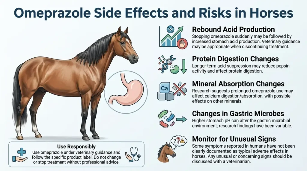 Omeprazole Dosage For Horses: Calculator, Chart & Safe Guide 4 Side Effects and Risks