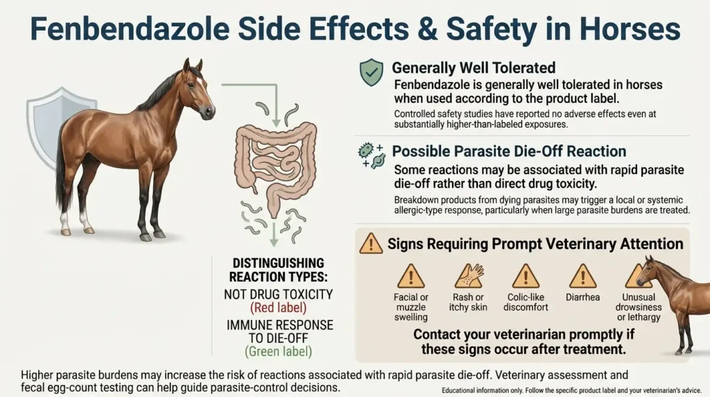Fenbendazole Dosage For Horses: Calculator, Chart & Safe Guide 3 Side Effects and Safety