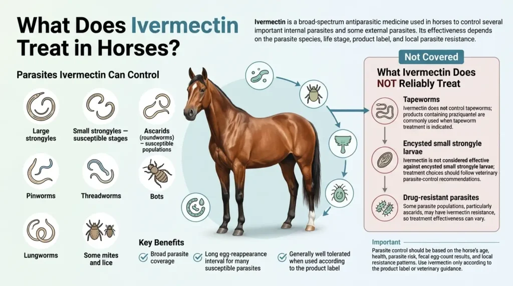What Does Ivermectin Treat in Horses (Uses)