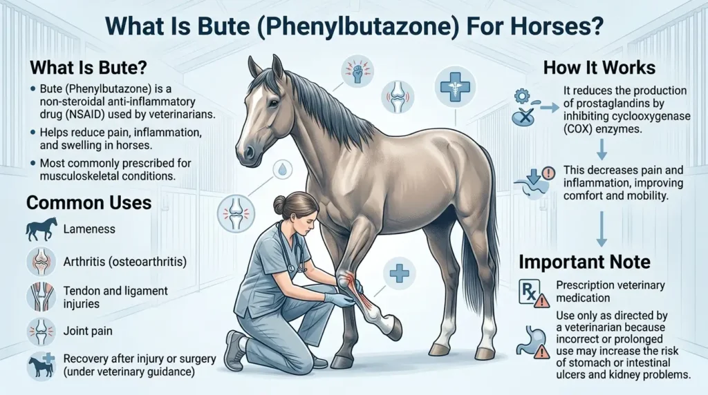What Is Bute Dosage For Horses (Phenylbutazone)