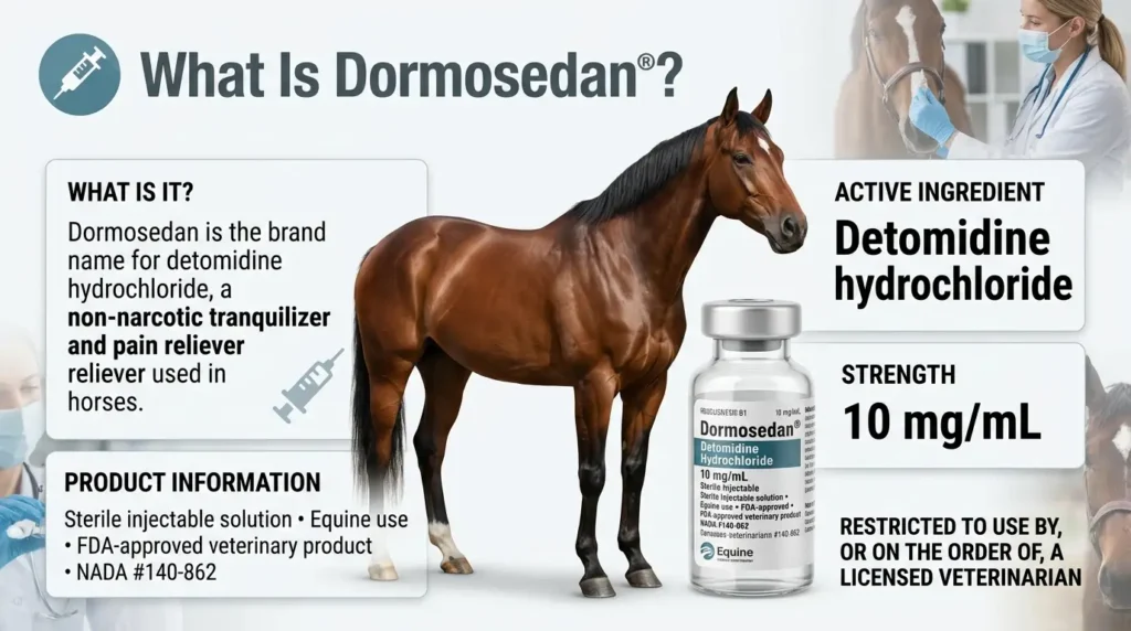 What Is Dormosedan Dosage For Horses?