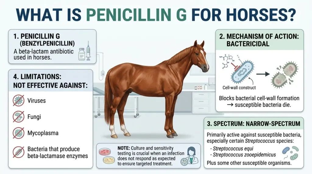 What Is Penicillin G Dosage For Horses?