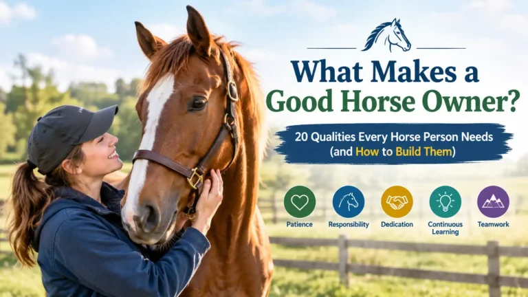 20 Qualities of a Good Horse Owner (Are You One)