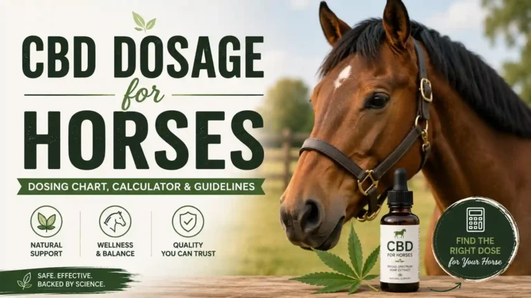 CBD Dosage for Horses Dosing Chart, Calculator & Guidelines