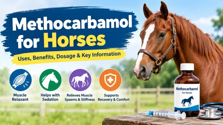 Methocarbamol for Horses Dosage Chart, Calculator, Guidelines & More