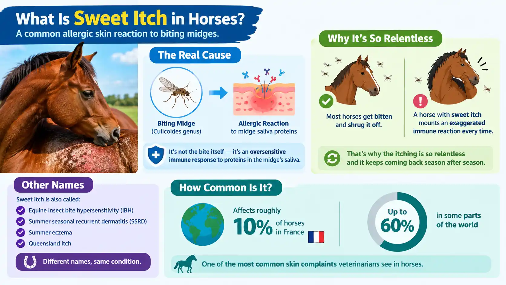 What Is Sweet Itch in Horses