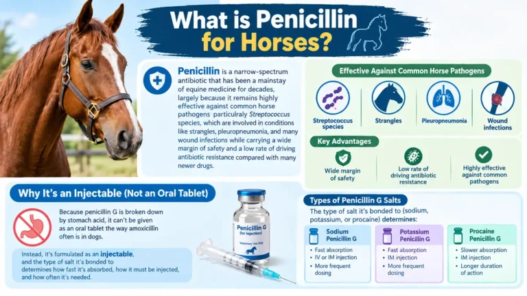 What is Penicillin for horses