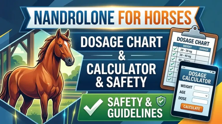 Nandrolone for Horses: Dosage Chart, Calculator & Safety