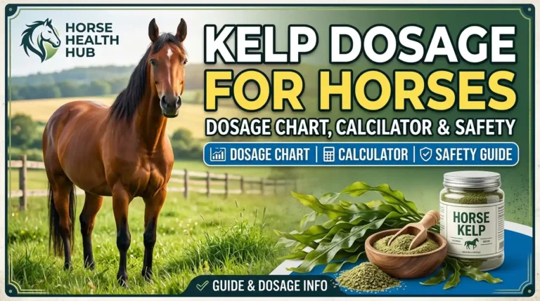 Kelp Dosage for Horses: Dosage Chart, Calculator & Safety