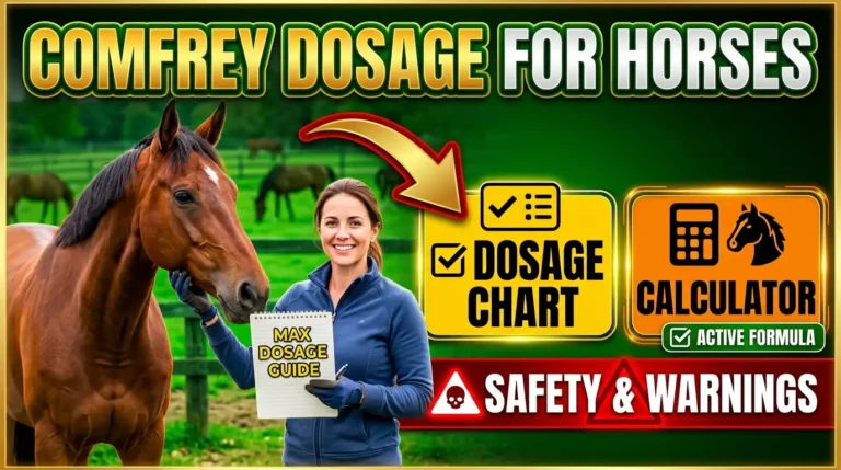 Comfrey Dosage for Horses