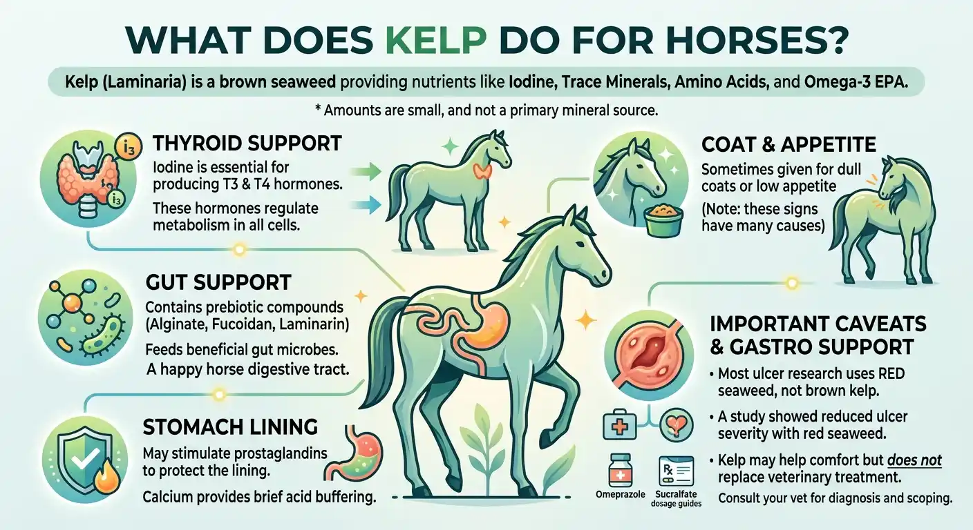 What Does Kelp Do for Horses?