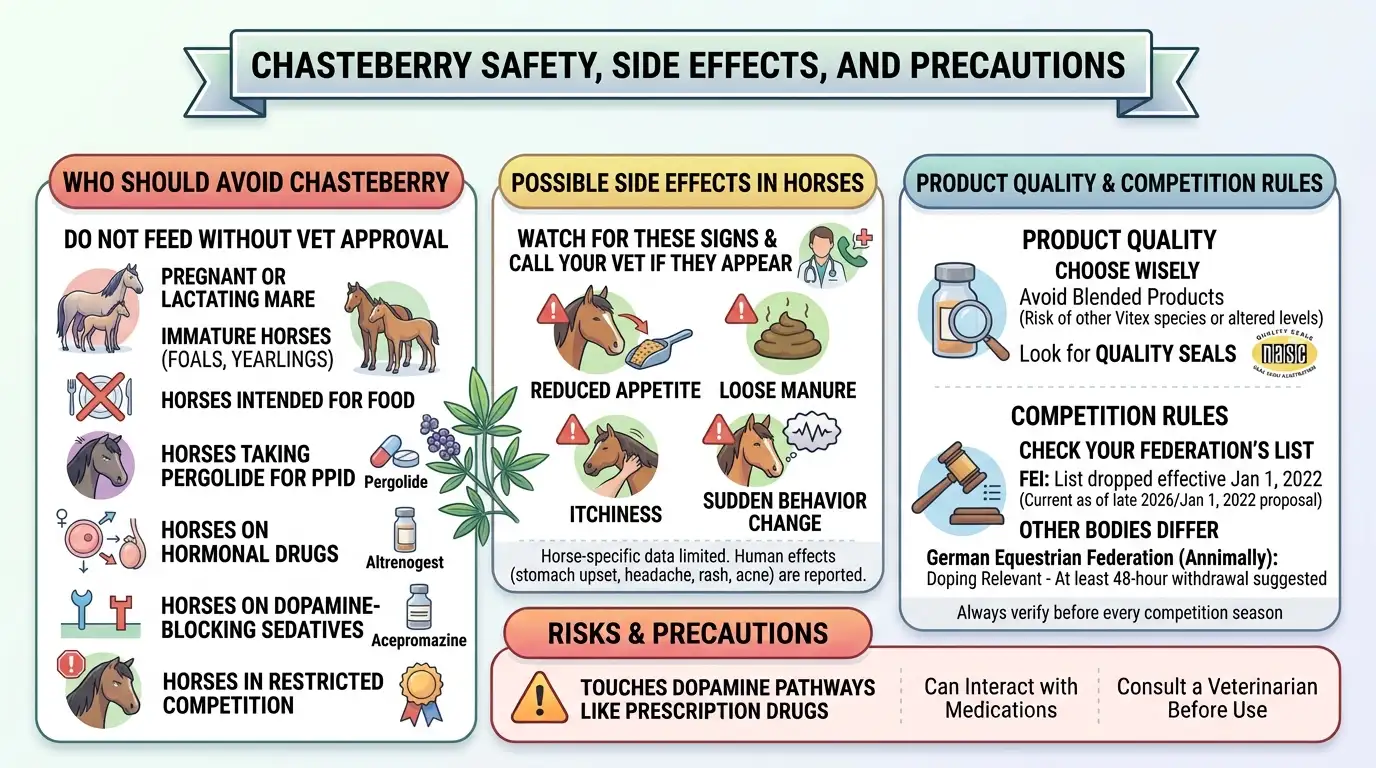 Chasteberry Safety, Side Effects and Who Should Avoid It