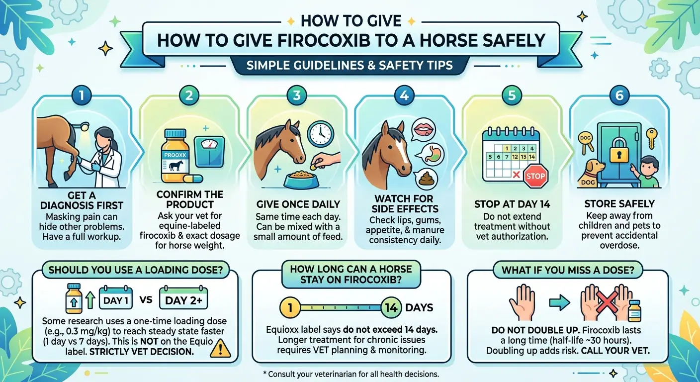 How to Give Firocoxib to a Horse Safely