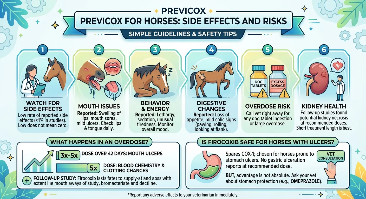 Previcox for Horses: Side Effects and Risks