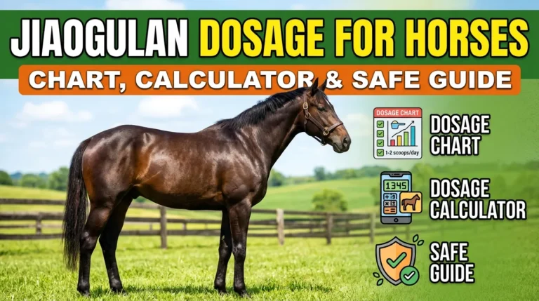 Jiaogulan Dosage for Horses