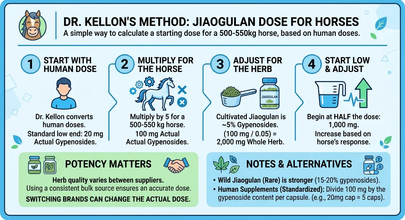 How the Dose Is Worked Out: Dr. Kellon's Method