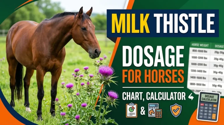 Milk Thistle Dosage for Horses