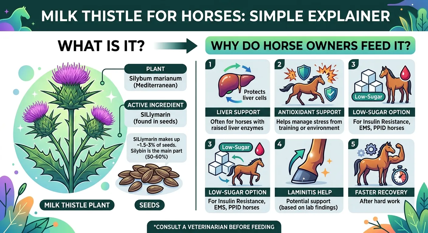 What Is Milk Thistle and Why Do Horse Owners Feed It?