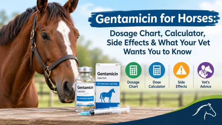 Gentamicin for Horses Dosage Chart, Calculator, Side Effects & What Your Vet Wants You to Know