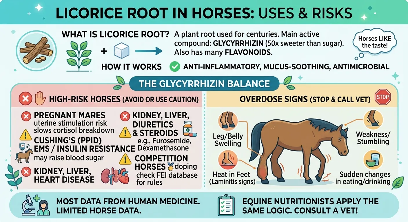 Is Licorice Root Safe for Horses Risks, Side Effects and Who Should Skip It