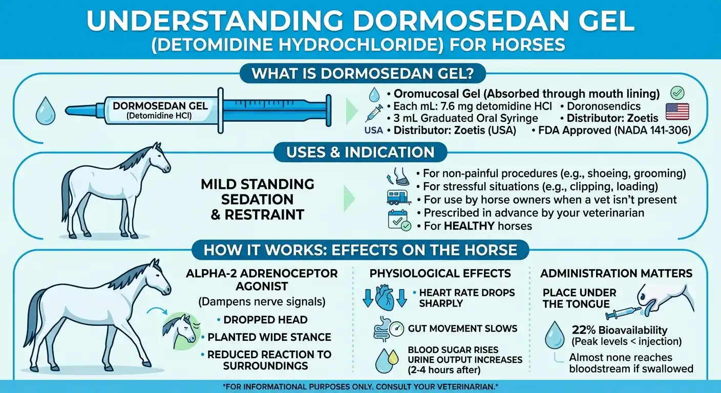 What Is Dormosedan Gel for Horses