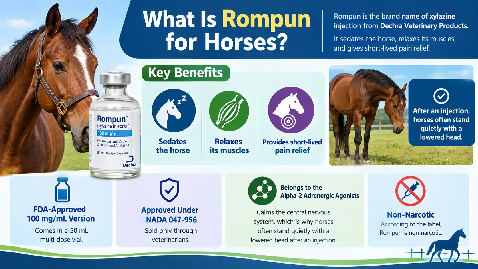 What Is Rompun for Horses